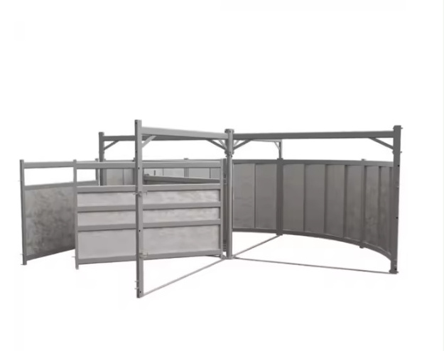 cattle yard fencing revolving gate low carbon steel force package farm equipment