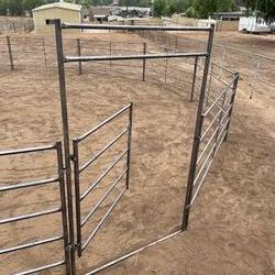 Hot sale 12 ft Heavy duty Livestock panel Fence / High quality Horse corral panels