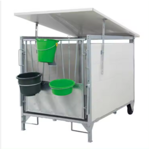 cheap standard diy calve calf plastic hutch shelters pens kennels rearing pen tagging box for sale box calf leather