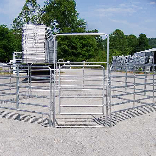 sheep farm fence wire galvanized cattle corral cattlel pvc 3 rail white horse farm fencing 8 foot high