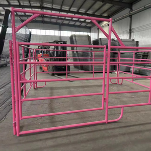 Farm Animal Sheep/Cattle/Goat/Horse Yard Panel Livestock Panel Iron Farm Fence