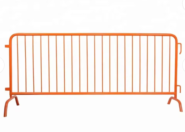 Road crowd control barrier /concert /events orange / white / black barricades / metal portable safety fencing No reviews yet