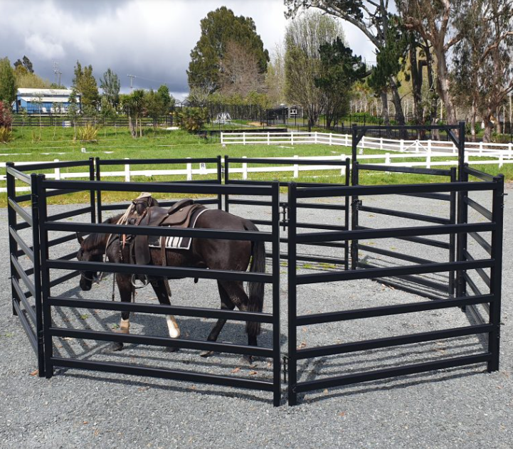 Round portable used horse panels product on farm for sale near me