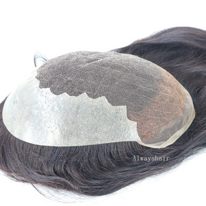 Cheap 16" India Human Hair Piece for Women