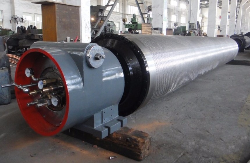 Paper Mill Equipment Recycling Stainless Iron Vacuum Couch Roll for Paper Pulping