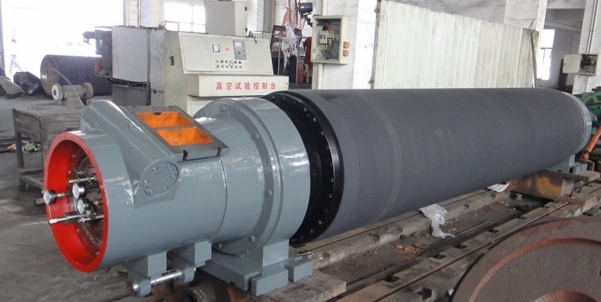 Paper Mill Equipment Recycling Stainless Iron Vacuum Couch Roll for Paper Pulping