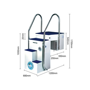 Always Pool Equipment Supplier Wall Mounted Integrated Rapid Purified Water Pool Filter