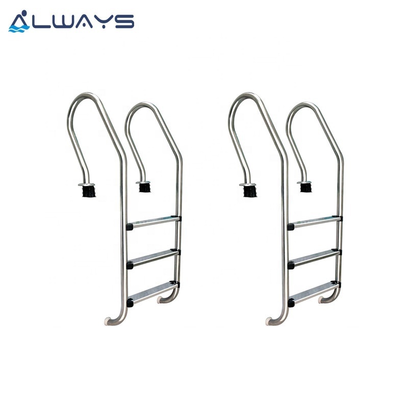 Swimming Pool Handrail Ladder Stainless Steel SS 4 Steps Pool Ladder