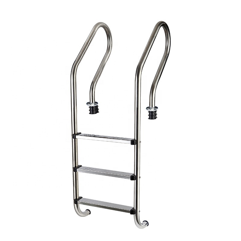 Swimming Pool Handrail Ladder Stainless Steel SS 4 Steps Pool Ladder