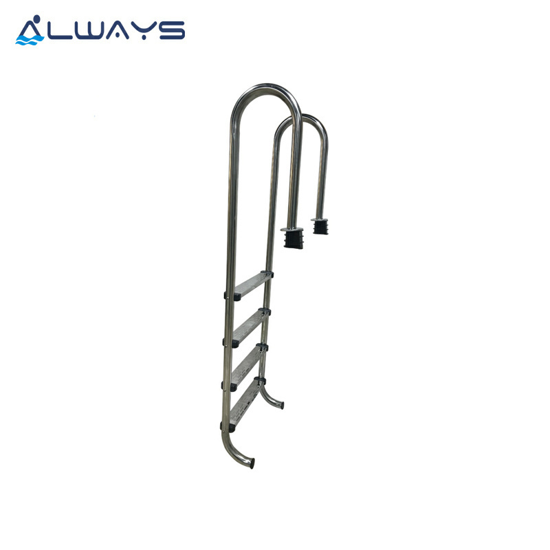 China factory supply 304/316 Stainless Steel Swimming Pool 2/3 /4/5 Steps  Ladder