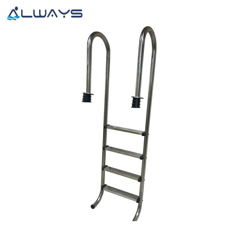 China factory supply 304/316 Stainless Steel Swimming Pool 2/3 /4/5 Steps  Ladder