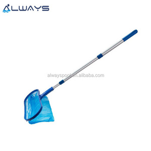 Swimming Pool Cleaning Sets Deep Bag Skimmer Leaf Rake with 3 Meters Telescopic Pole Pipe