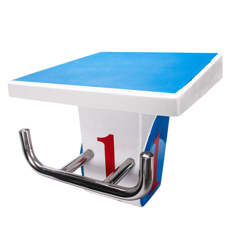 Always Standard Pool Starting Block Non-Slip 1-2 Step Starting Diving Platform Starting Block