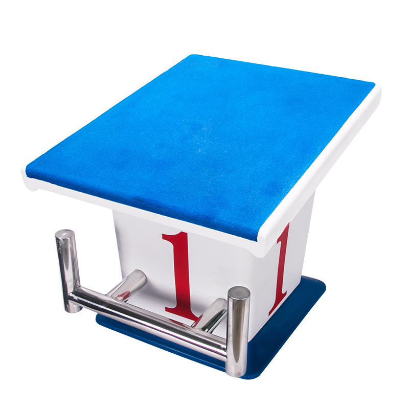 Always Standard Pool Starting Block Non-Slip 1-2 Step Starting Diving Platform Starting Block