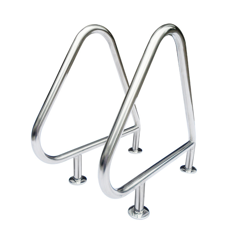 Factory Price  Stainless Steel Swimming Pool Handrail Removable