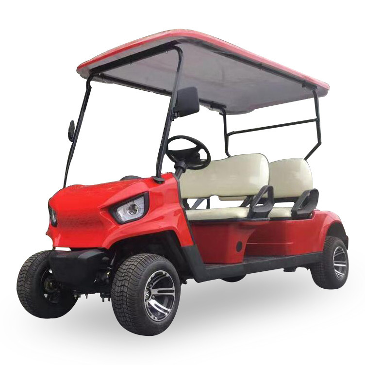 Electric club car golf car 4 seats all facing forwards