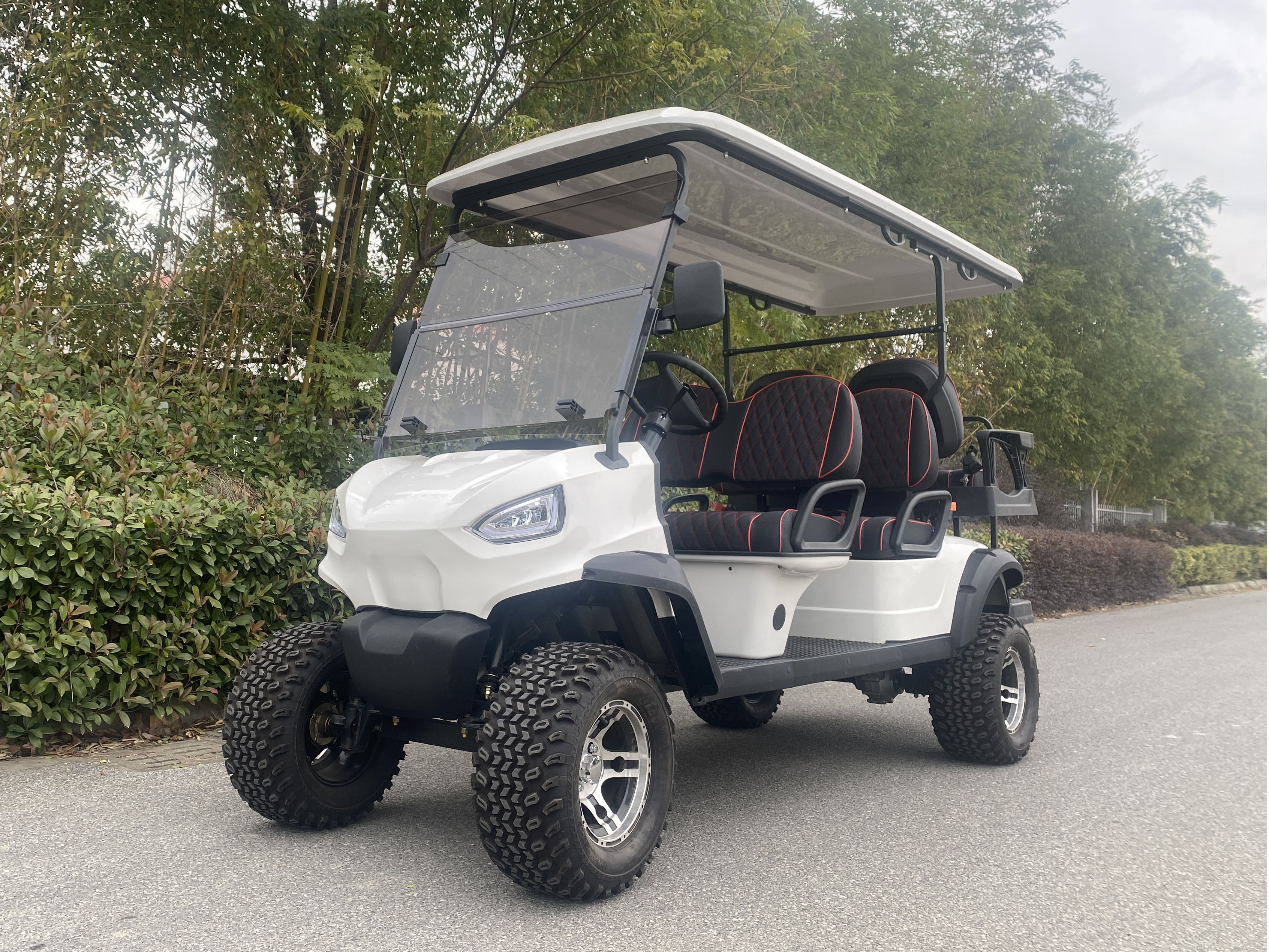 4 seater club car golf carts AW2040ASZ 4 seater electric car