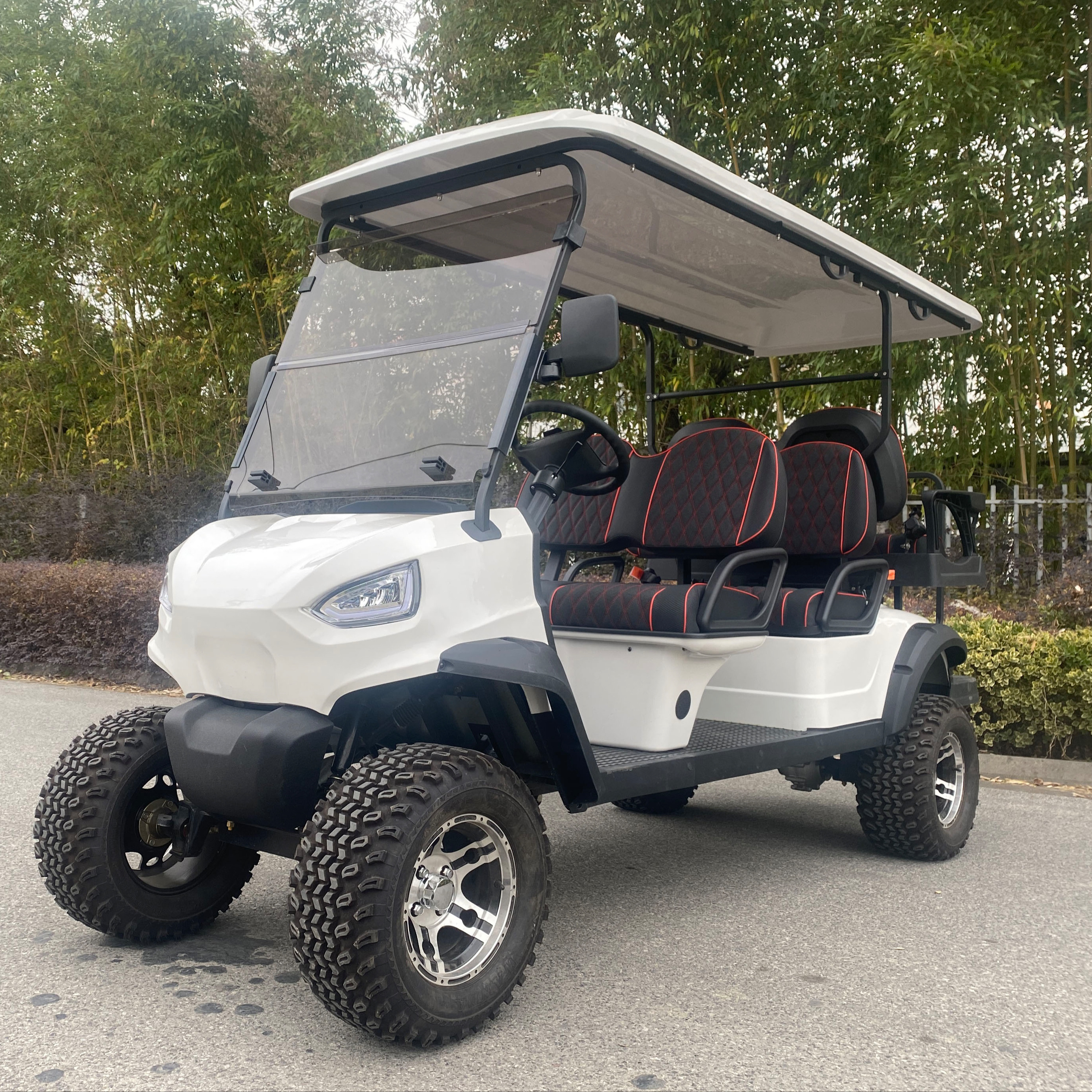 4 seater club car golf carts AW2040ASZ 4 seater electric car