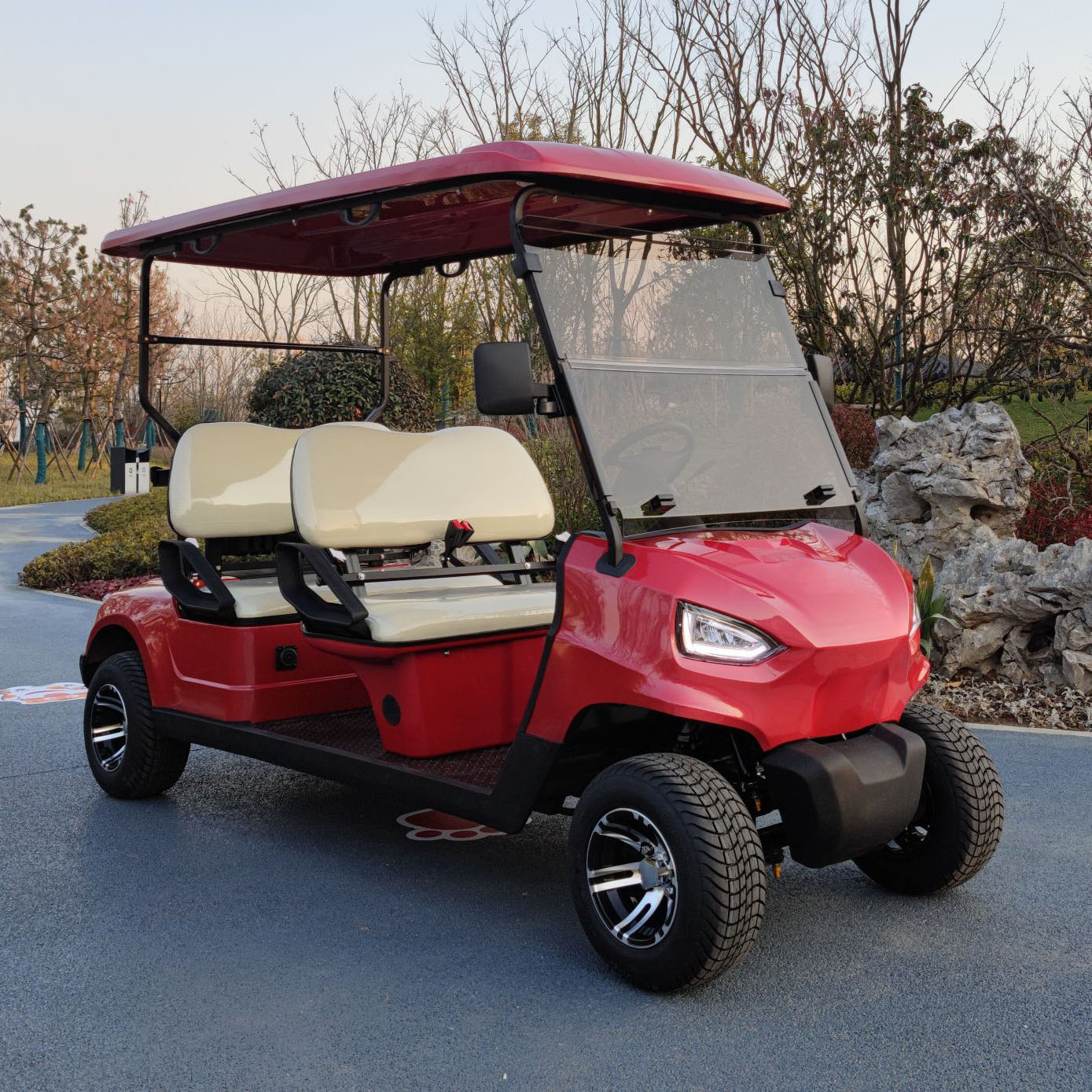 4 person cheap zone electric off road golf cart