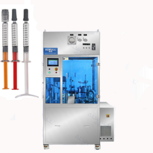 Small Capacity Fully Automatic 3ml 5ml 10ml medical Gel Prefilled Syringe Liquid Product Filling Machine