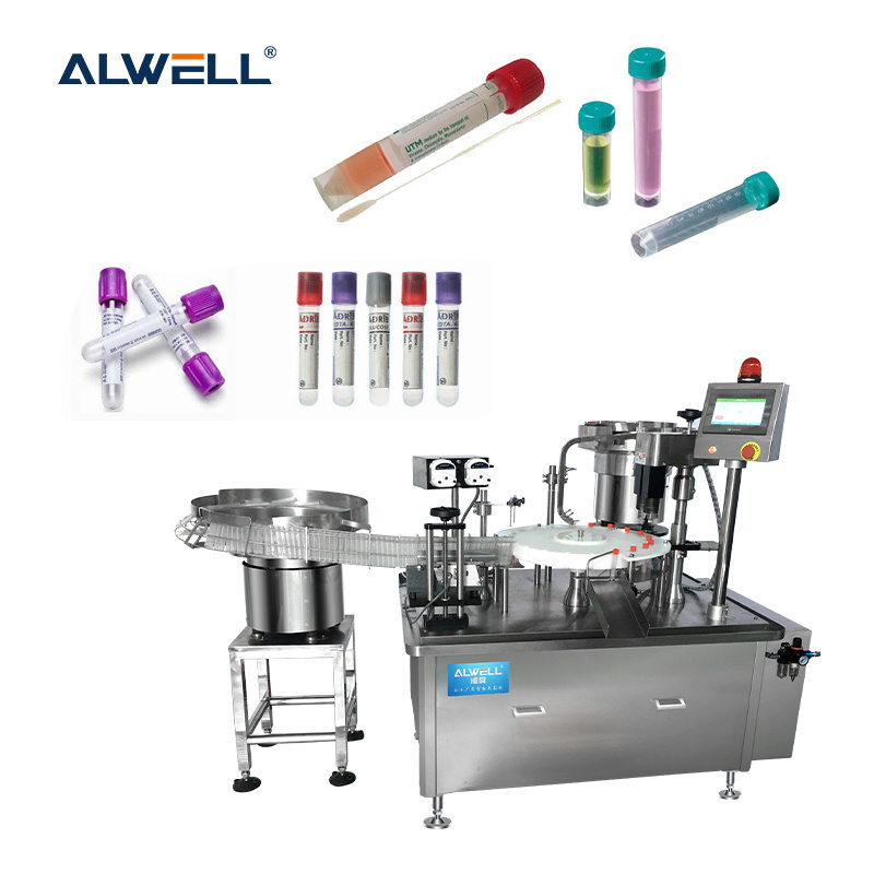 Reagent Test Tube Filling Machine and Vacuum Blood Collection Tube Manufacturing and Liquid Filling Machine