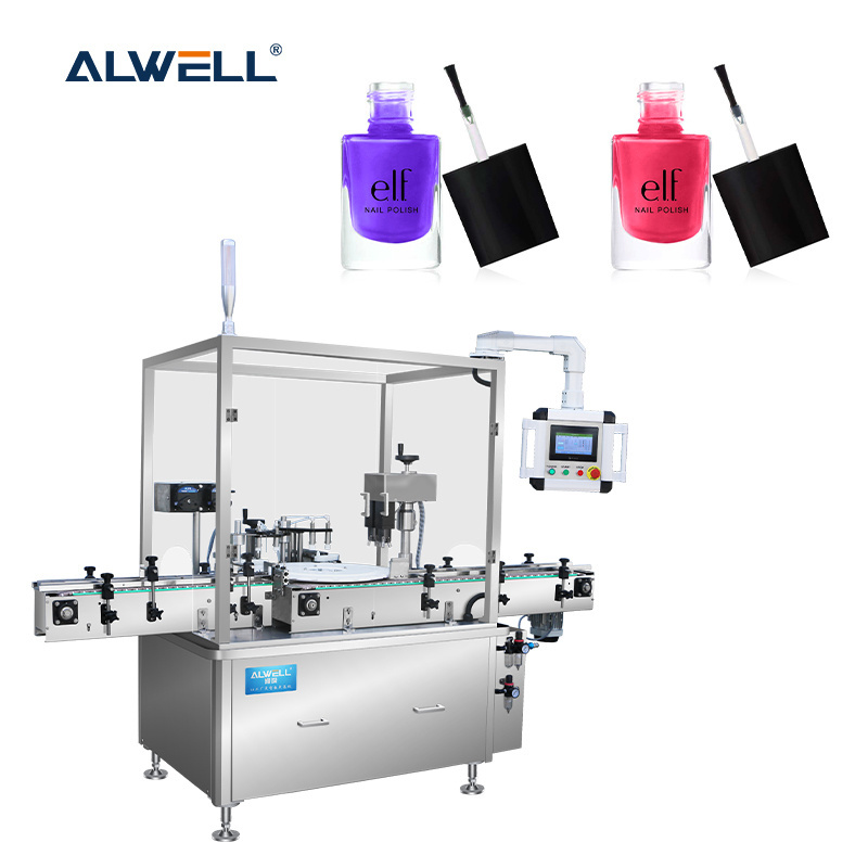 ALWELL Automatic Production Assembly Line Gel Nail Polish Filling Machine