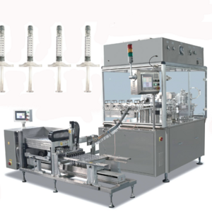 Automatic Digital Rotary Sterile Filling Machine production line Filling Prefilled Syringe Filling And Sealing Machine