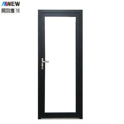 Modern hot sale aluminum interior room door sectional design glass swing door