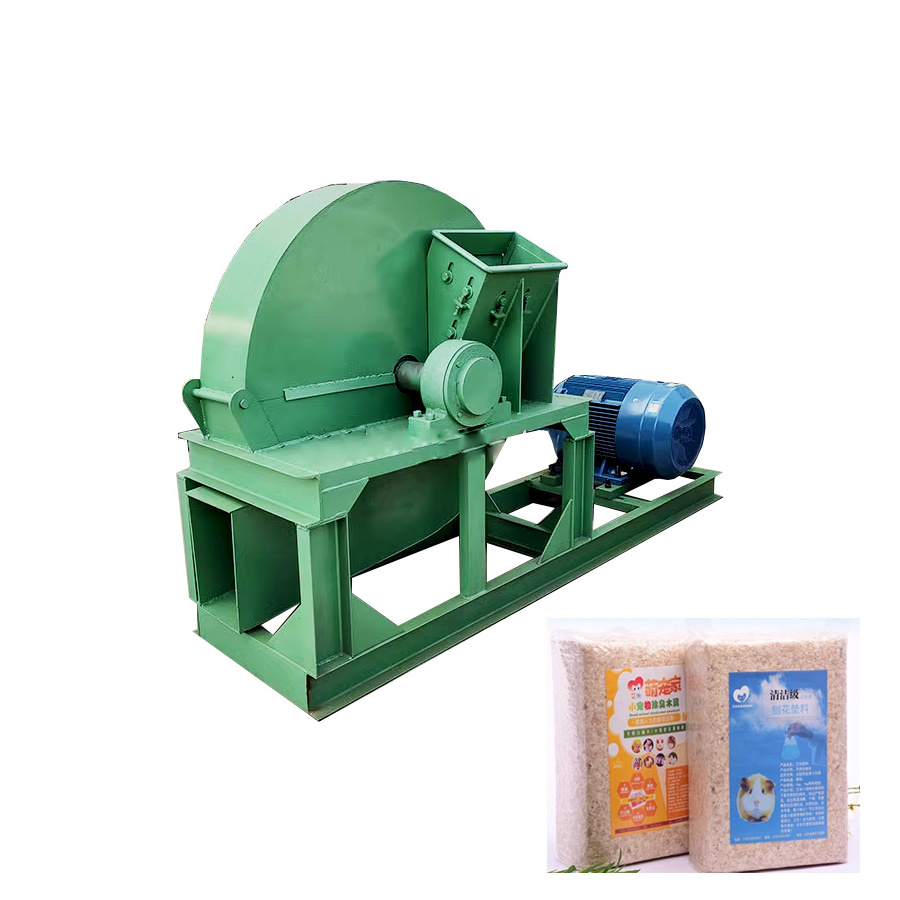 wood shaving machine for animals