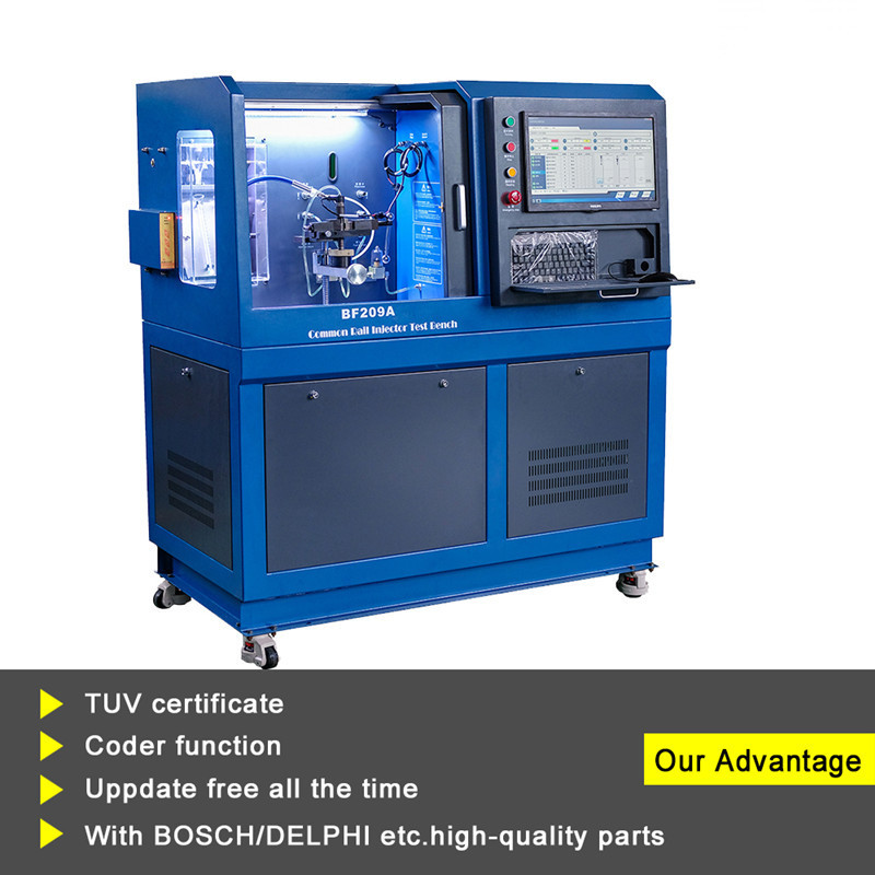 AM-BF209A High Pressure Common Rail Diesel Injector Test Bench For All Cars Testing Machine Equipment Injection Tester