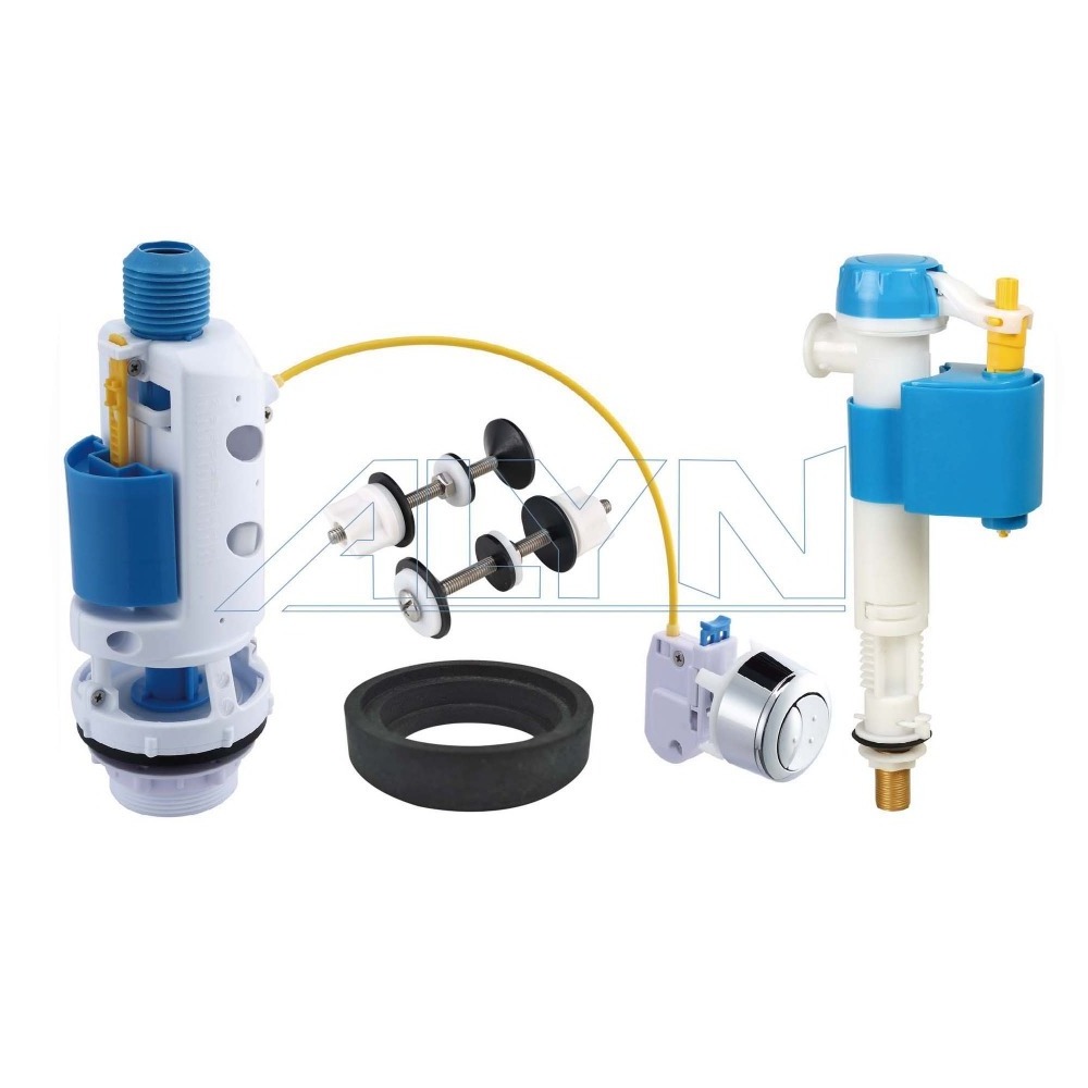 Cistern repair kits dual toilet tank flushing mechanism