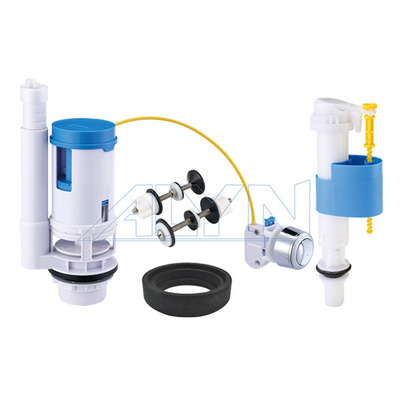 Toilet tank fill valve and flush valve upc cistern flush mechanism