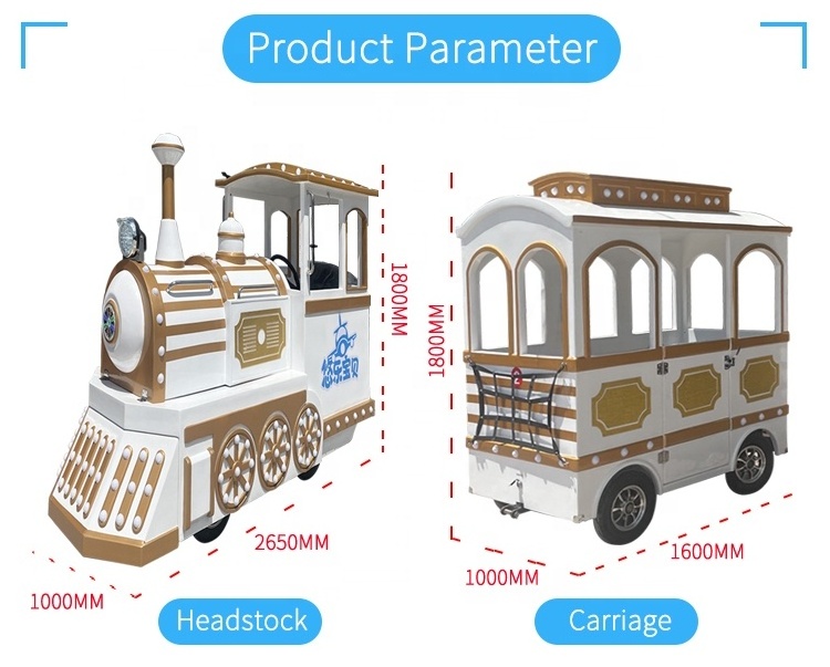 trenes para ninosAmusement park rides children's electric battery powered mini trackless train for sale