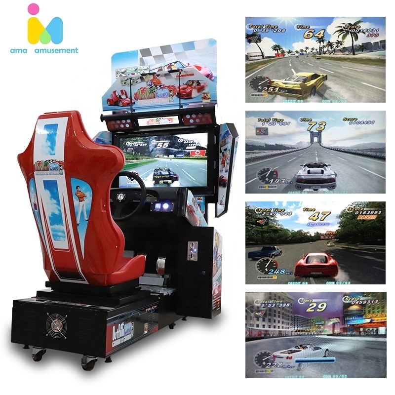 Maquina De Juego De Carreras Coin Operated Game Machine Arcade Machine Video Game Simulator car Racing Arcade Game Machine