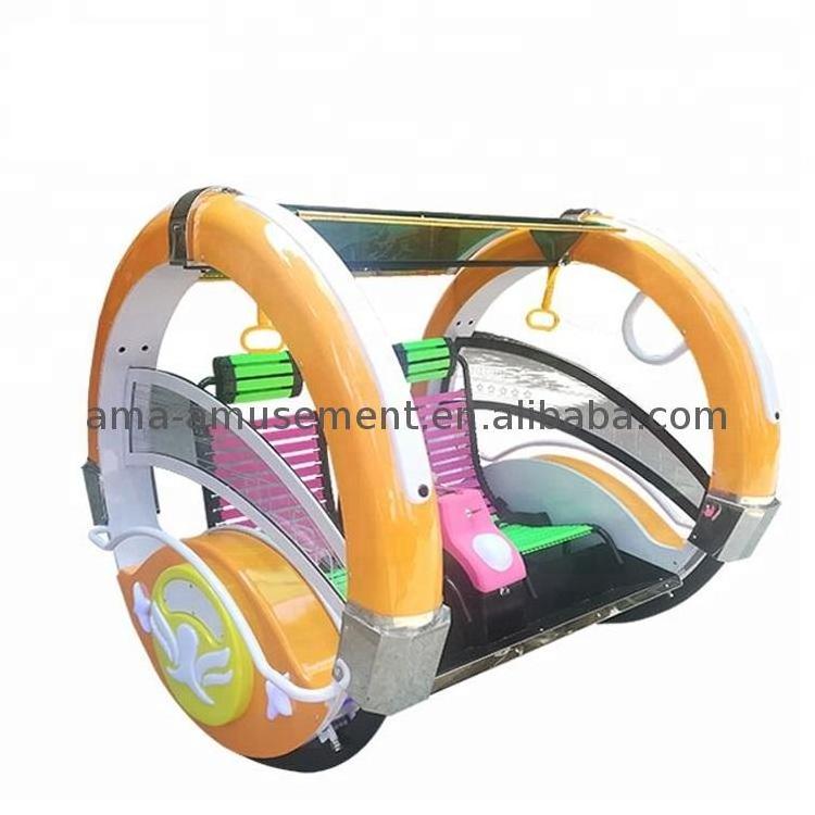 ride on rolling cars happy-car-amusement-rides two seat utility 360 rolling car with lights