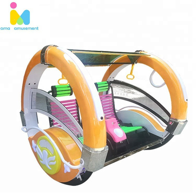 AMA amusement park 360 remote control car rolling car indoor outdoor carnival  playground happy rolling car