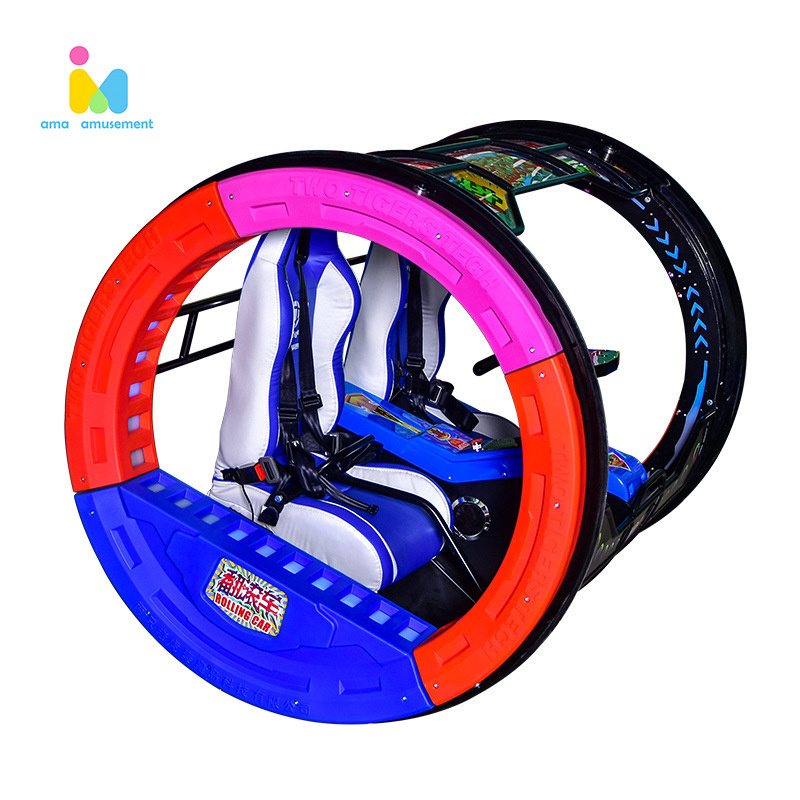 electric led music super happy children swing car 360 degree rotating electric happy swing  rolling car