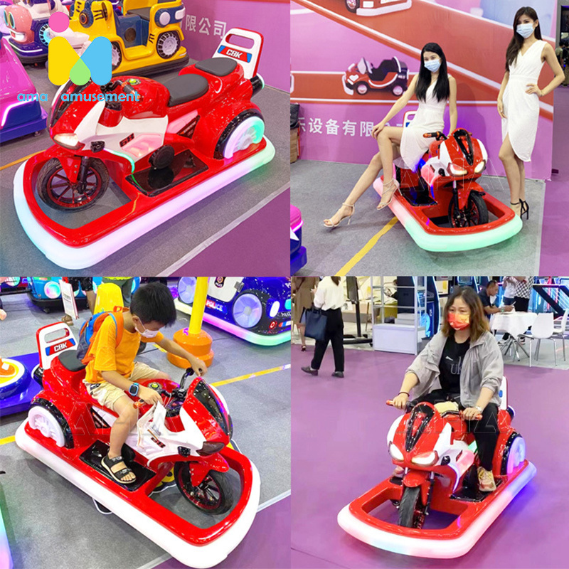 Amusement Park Kids Game Machine Electric Motorcycles Ride On Bumper Car Amusement Park Rides Bumper Car