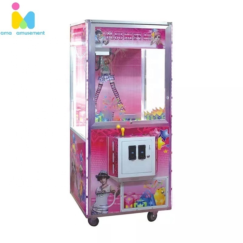 Mesin Japit Boneka Coin Operated Dollar Bill Plush Claw Machine Toy  Vending Machine