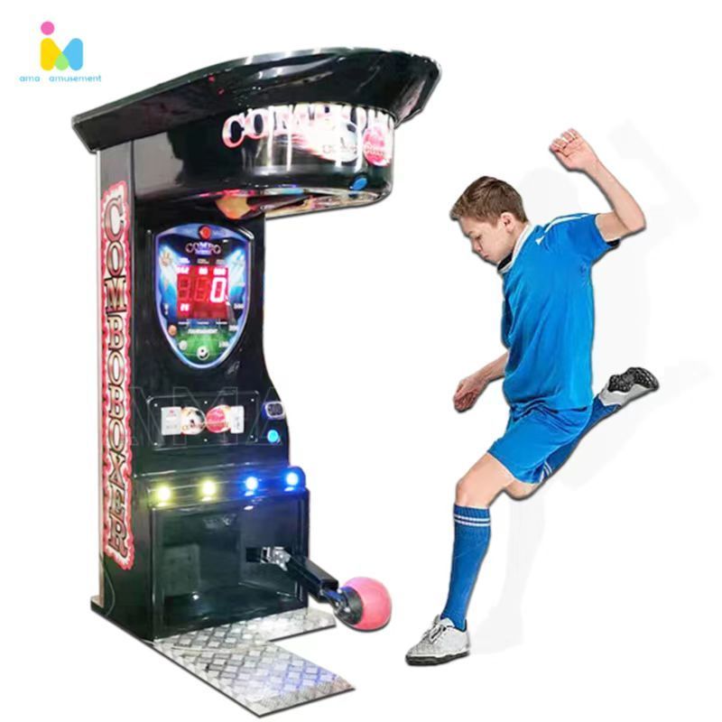 AMA Amusement Coin Operated kick and  Boxing Machine Arcade Game Boxing Punching And Kicking Machine For Sale