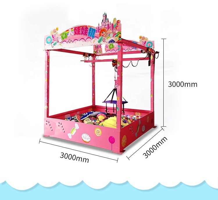 High Quality Coin Games Kids And Adults Human Claw Crane Machine Human Claw Crane Machine Supplier