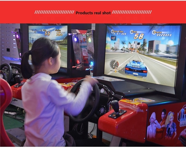 Maquina De Juego De Carreras Coin Operated Game Machine Arcade Machine Video Game Simulator car Racing Arcade Game Machine