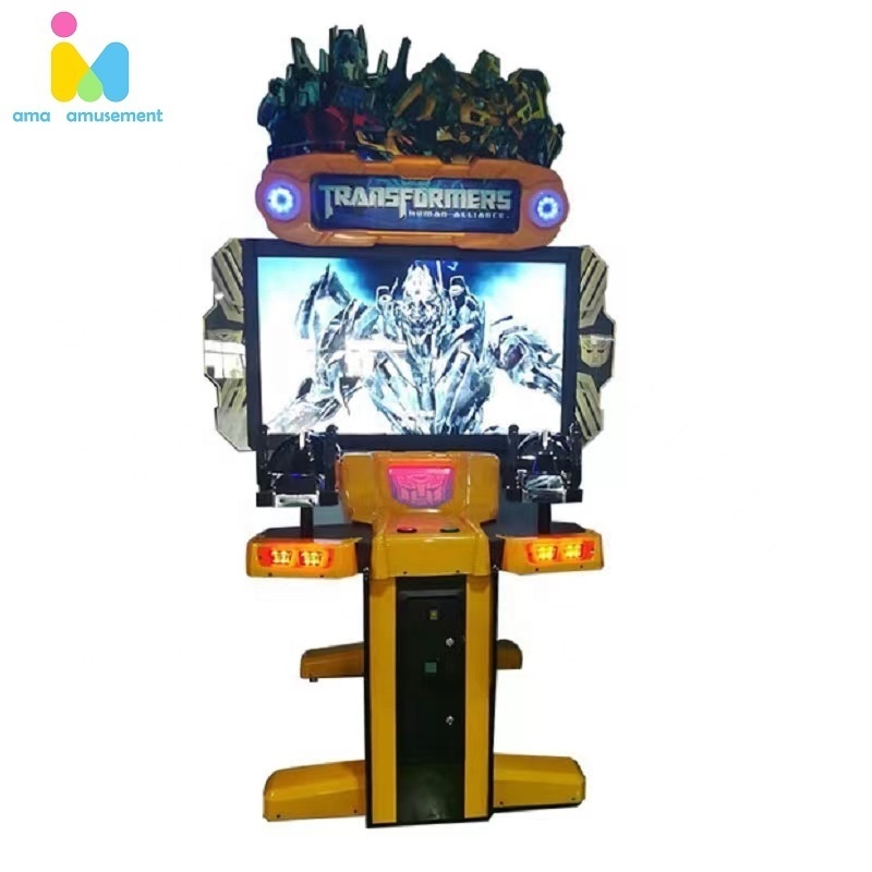 Ama Factory Price 55 Inch Amusement Games Shooting Simulator Arcade Shooting Game Machine