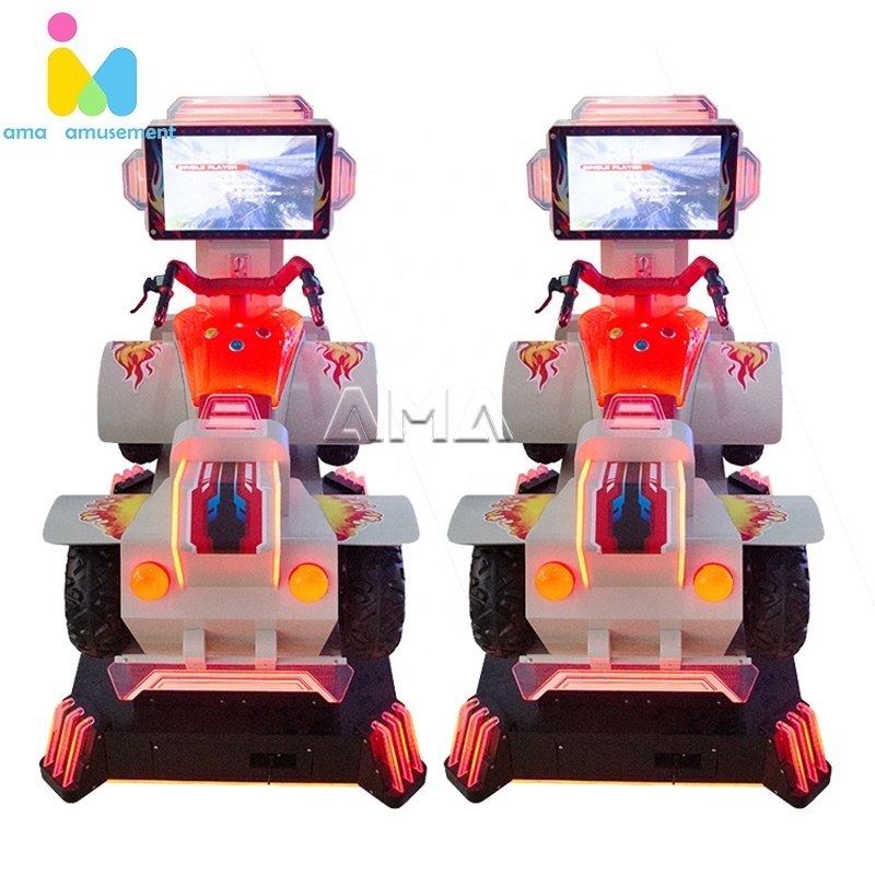 AMA Indoor Arcade Windchaser motorbike racing machine Kiddie Rides Coin Operated Simulator Driving Video Amusement