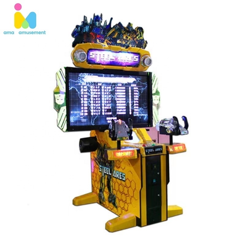 Ama Factory Price 55 Inch Amusement Games Shooting Simulator Arcade Shooting Game Machine