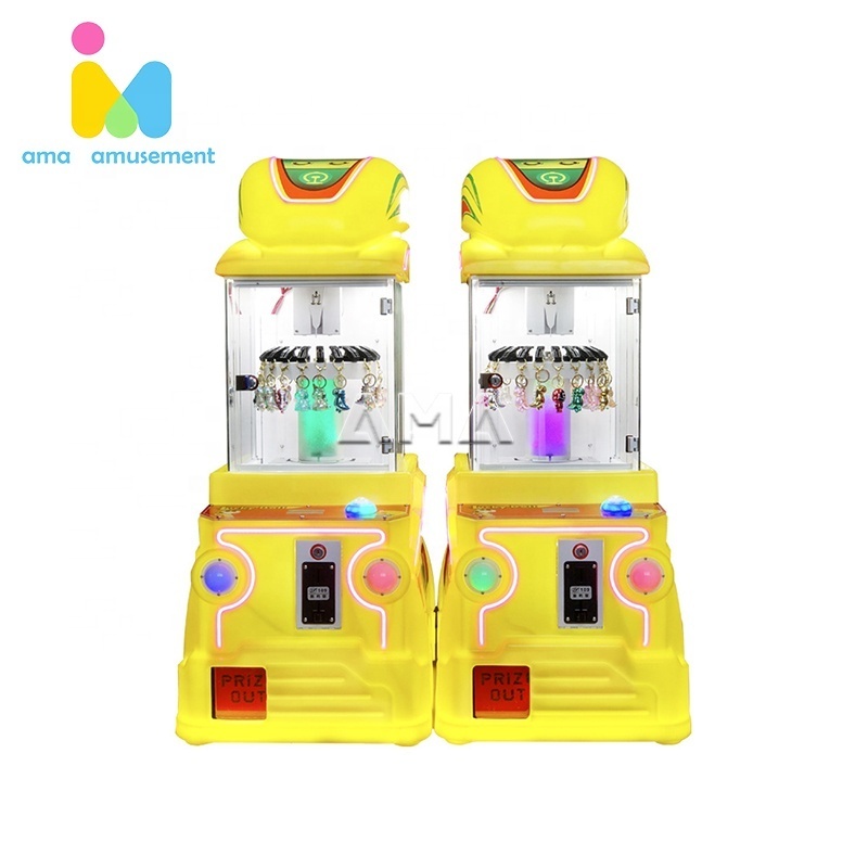 AMA Coin Operated Clamp Gift Games Machine Lucky Planet Clip Prize Machine Games For Kids