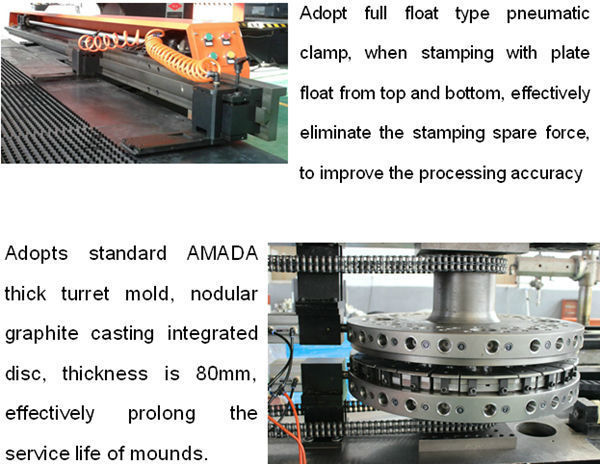 Factory price AMD-357 CNC mechanical amada turret punching machine