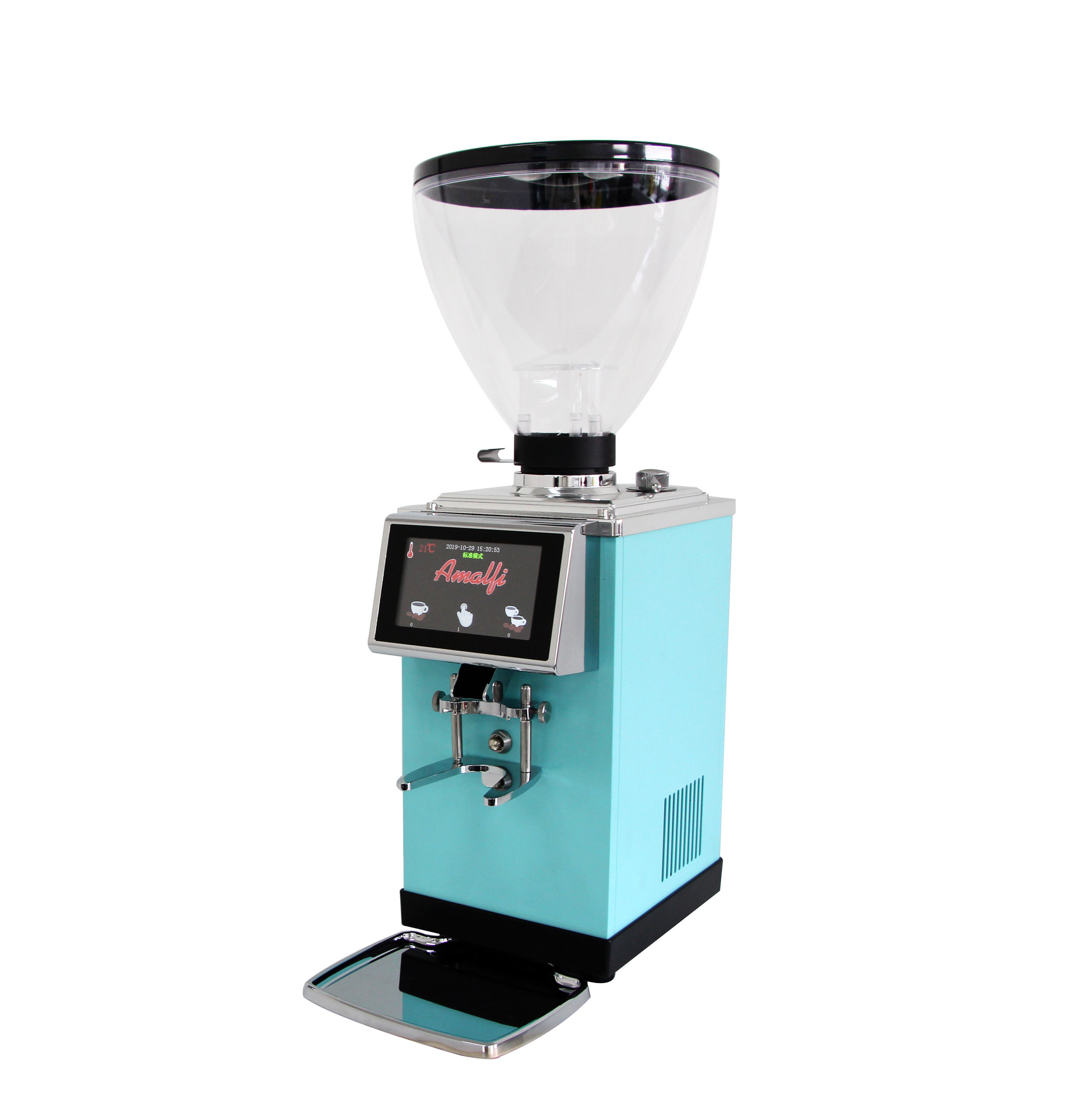 Intelligent Commercial  Coffee Bean Milling Cafetera Espresso Coffee Grinder