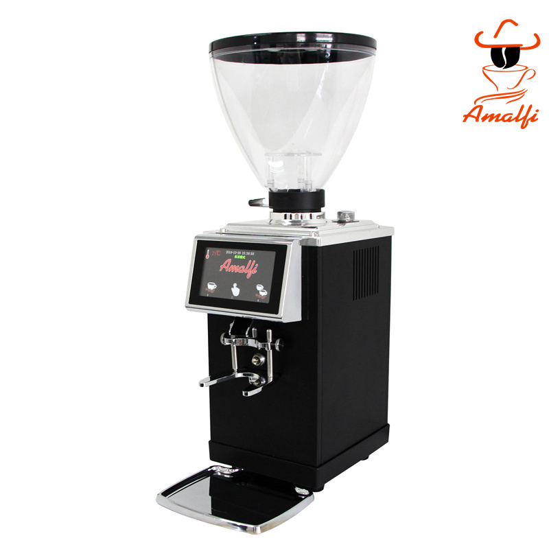 Abs hopper commercial automatic burr coffee grinder for espresso