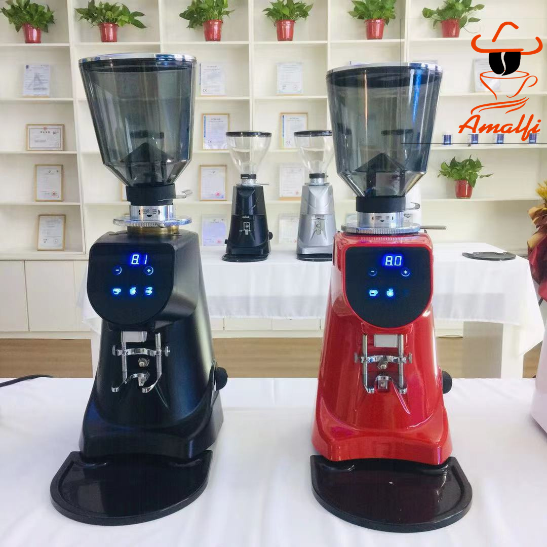 Popular Amalfei S70 Commercial Automatic Coffee Grinder with LCD Display